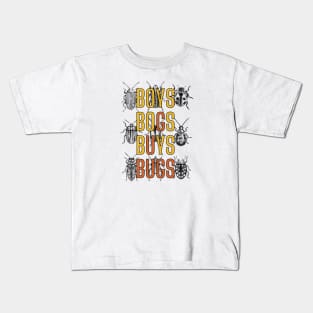 boys are bugs Kids T-Shirt